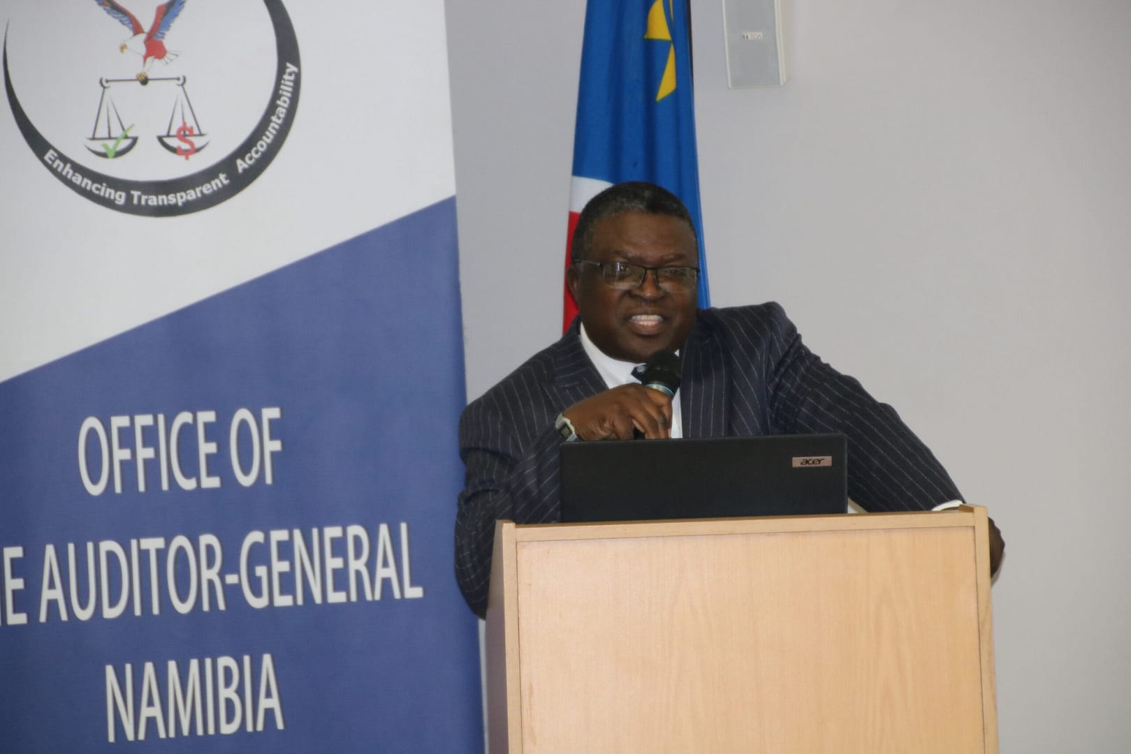Mr Junias Kandjeke, Auditor General of Namibia