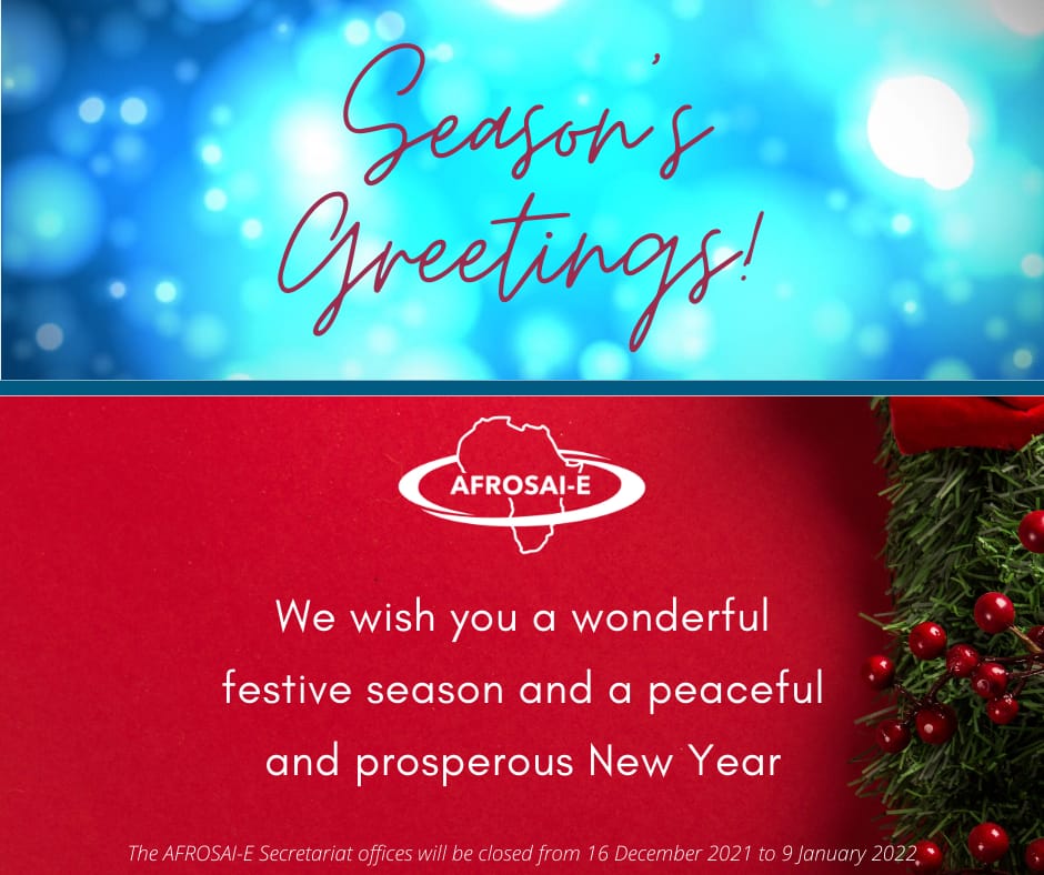 We wish you a very Happy Holiday season and a peaceful and prosperous New Year